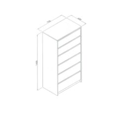 kich thuoc tu go cong nghiep mdf chong am 6 ngan keo ghtop 5203