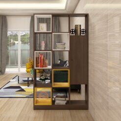 Kệ sách trang trí phòng khách GHTop-5655