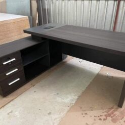 Bàn làm việc giám đốc gỗ công nghiệp MDF lõi xanh chống ẩm GHF-6898