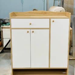Mẫu tủ giày gỗ công nghiệp GHF-6046 8 mau tu giay go cong nghiep mdf loi xanh chong am ghf 6046 2