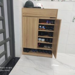 Mẫu tủ giày gỗ công nghiệp GHF-6218