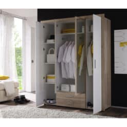 Tủ áo MDF có gương GHF-6168