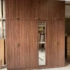Tủ áo gỗ công nghiệp MDF chống ẩm 6 cánh có gương GHS-7112
