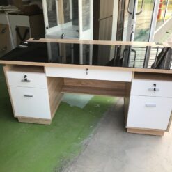 Bàn làm việc gỗ công nghiệp MDF chống ẩm GHF-7148 7 Bàn làm việc gỗ công nghiệp MDF chống ẩm GHF-7148
