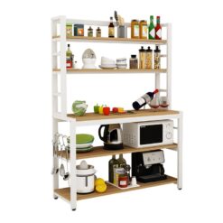 Kệ bếp đa năng 5 tầng gỗ MDF khung sắt GHF-6770