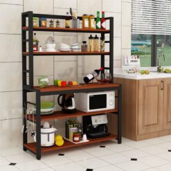 Kệ bếp đa năng 5 tầng gỗ MDF khung sắt GHF-6770