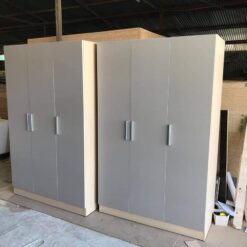 Tủ áo gỗ công nghiệp MDF chống ẩm 3 cánh GHF-6954