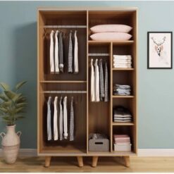 Tủ quần áo cửa lùa 2 cánh GHF-6704 8 Tủ quần áo cửa lùa 2 cánh GHF-6704