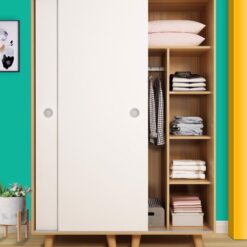 Tủ quần áo cửa lùa 2 cánh GHF-6704 9 Tủ quần áo cửa lùa 2 cánh GHF-6704