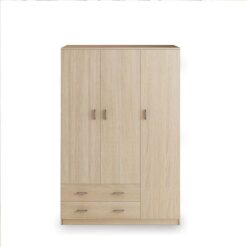 Tủ quần áo gỗ công nghiệp 3 cánh 2 ngăn kéo GHF-6838 13 Tủ quần áo gỗ công nghiệp 3 cánh 2 ngăn kéo GHF-6838