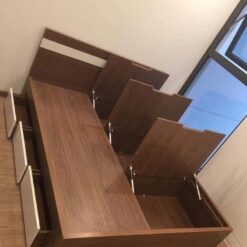Giường gỗ công nghiệp MDF chống ẩm GHF-7283
