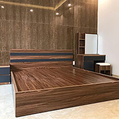 Giường gỗ công nghiệp MDF chống ẩm không ngăn kéo GHF-7302