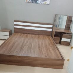 Giường gỗ công nghiệp MDF chống ẩm không ngăn kéo GHF-7302