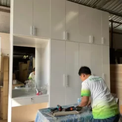 tu quan ao go cong nghiep mdf chong am co guong ghs 9595 3